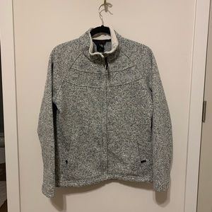 north face zip up fleece